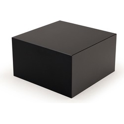 Salontafel Timeau 60 x 60cm, kleur zwart