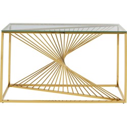 Kare Sidetable Laser Gold