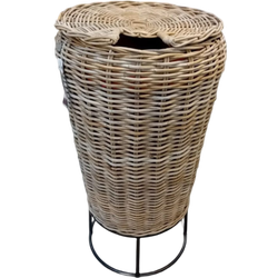 Regenton Rotan Jeroen (200L) D70H125Cm Grijs
