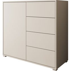 Meubella Dressoir Gideon - Beige - 100 cm