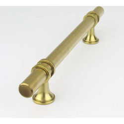Deurgreep Kim - messing - 128 mm - Modern - Handgreep - Kastgreep - Ladegreep