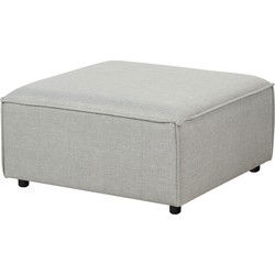 Beliani ARDAL - Ottomaan-Grijs-Polyester