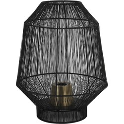 Light and Living tafellamp  - zwart - metaal - 1848612