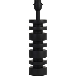 Lampvoet Desley - Zwart - 10.5x10.5x36cm