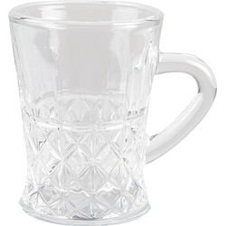 Clayre & Eef Mok  95 ml Glas Rond Koffiemok