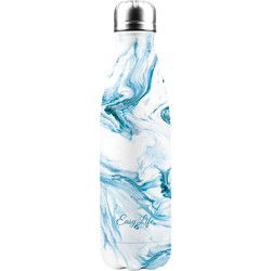 bottle 0,5 ltr double isolated 'AQUA'