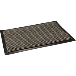 Buemag Deurmat/schoonloopmat PVC - anti slip - 60 x 40 cm - deurmat voor binnen - Deurmatten