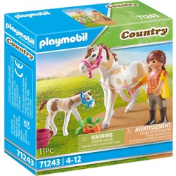 Playmobil Playmobil Country - Paard met veulen 71243