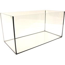 AQUARIUM MET ZWARTE KIT 45X28X28 CM