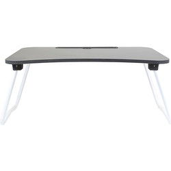 Bedtafel voor laptop, tablet, boek of ontbijt - zwart