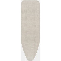Strijkplankhoes B, 124x38 cm, 8 mm foam - Denim Grey