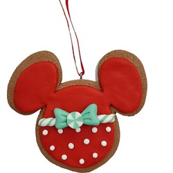 Ornament disney Gingerbread kunststof h9 cm