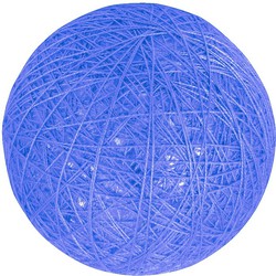5 stuks - Dunkelblau Baumwolle Ball - Cotton Ball
