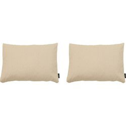 Madison -  Lounge Profi-Line Beige canvas eco+ - Ca. 40x60 cm - Set van 2