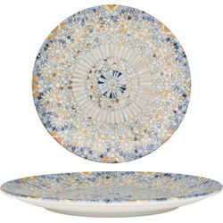Bonna Dinerbord - Luca Mosaic - Porselein - 27 cm - set van 6