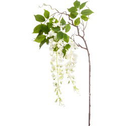 Wisteria branch white 145 cm Emerald