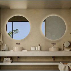 Lumoire Badkamerspiegel met Verlichting - Richmond - 100CM Rond - Set van 2 - Anti Condens Verwarming
