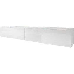 Meubella - TV-Meubel Dixon - Wit - 180 cm