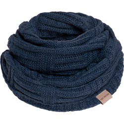 Knit Factory Bobby Gebreide Colsjaal Dames & Heren - Nekwarmer - Ronde Sjaal - Jeans