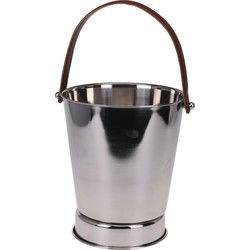Excellent Houseware IJsemmer - champagne koeler - zilver - RVS - 5,5L - IJsemmers