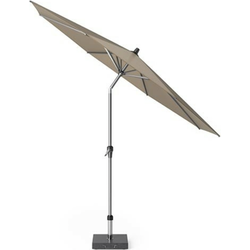 Stokparasol Riva dia. 300 cm taupe zonwering - Platinum