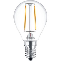 Philips CLA E14 LED Kogellamp 2-25W P45 827 Extra Warm Wit