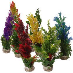 Sydeco kunststofplant AP extra large 39 cm assorti 349700