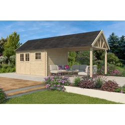 Woodlands blokhut gloucester L, 760 x 295 cm