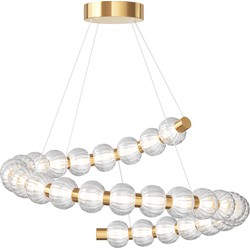 Maytoni - Hanglamp Amulet - Goud - Ø80