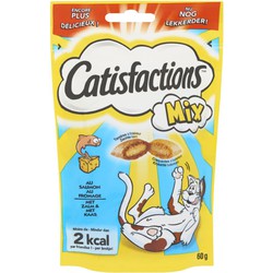 Kattenvoer Mix Zalm & Kaas 60 g Catisffactions