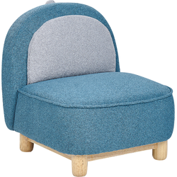 Beliani FABORG - Kinderstoel-Blauw-Polyester