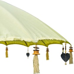 Bali parasol 250 cm geel