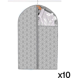 Set van 20 hoezen voor kleding H90 cm met waaierprint