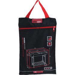 Barbecuehoes - zwart - UV-bestendig - beschermhoes - 82 x 62 x 50 cm - Barbecuehoezen