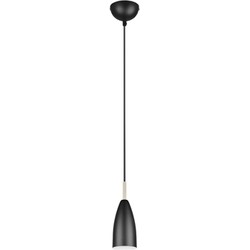 Industriële Hanglamp  Farin - Metaal - Zwart