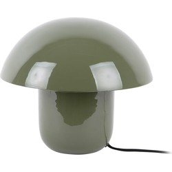 Tafellamp Fat Mushroom - Groen - 29x29x25cm