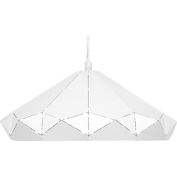 Beliani NEVOLA - Hanglamp-Wit-IJzer