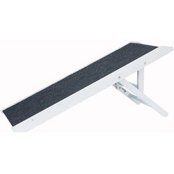 TRIXIE LOOPPLANK IN HOOGTE VERSTELBAAR WIT 36 × 90 CM