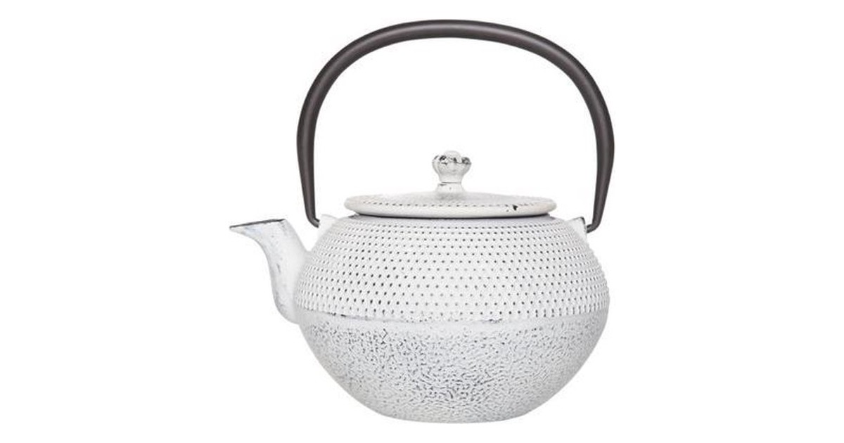 Cosy & Trendy Fonte Theepot Cream Gietijzer met Filter 0,65L