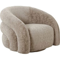 House Nordic Fauteuil Valletta Draaibaar Naturel