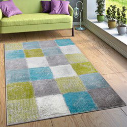 Laagpolig Meriza Vloerkleed - Multi - 160x220 cm