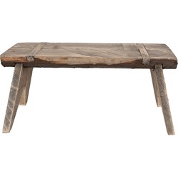 Clayre & Eef Plantentafel  44x18x20 cm Bruin Hout