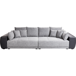 Beliani TORPO - Vierzitsbank-Grijs-Polyester