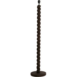 Light & Living - vloerlamp - Nanno - grijs - hout - losse armatuur - E27 - 8217027