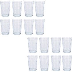 Excellent Houseware luxe drink glazen - 16x stuks - 200ml - Drinkglazen