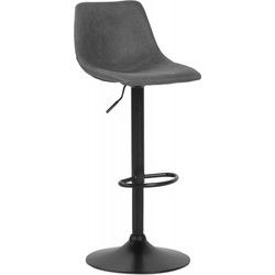 OMALET design verstelbare kruk 45x45x85 cm Grijs