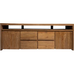 D - Livingfurn - Dressoir DK Lissabon 220 cm - Teakhout