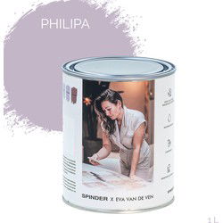 Spinder x Eva van de Ven 1L matte muurverf - Philipa