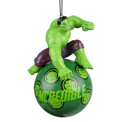 Orn.plc bal hulk l12cm