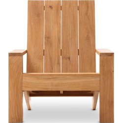 Adirondack bear chair Frame teak wood Knock-Down - Chill Dept